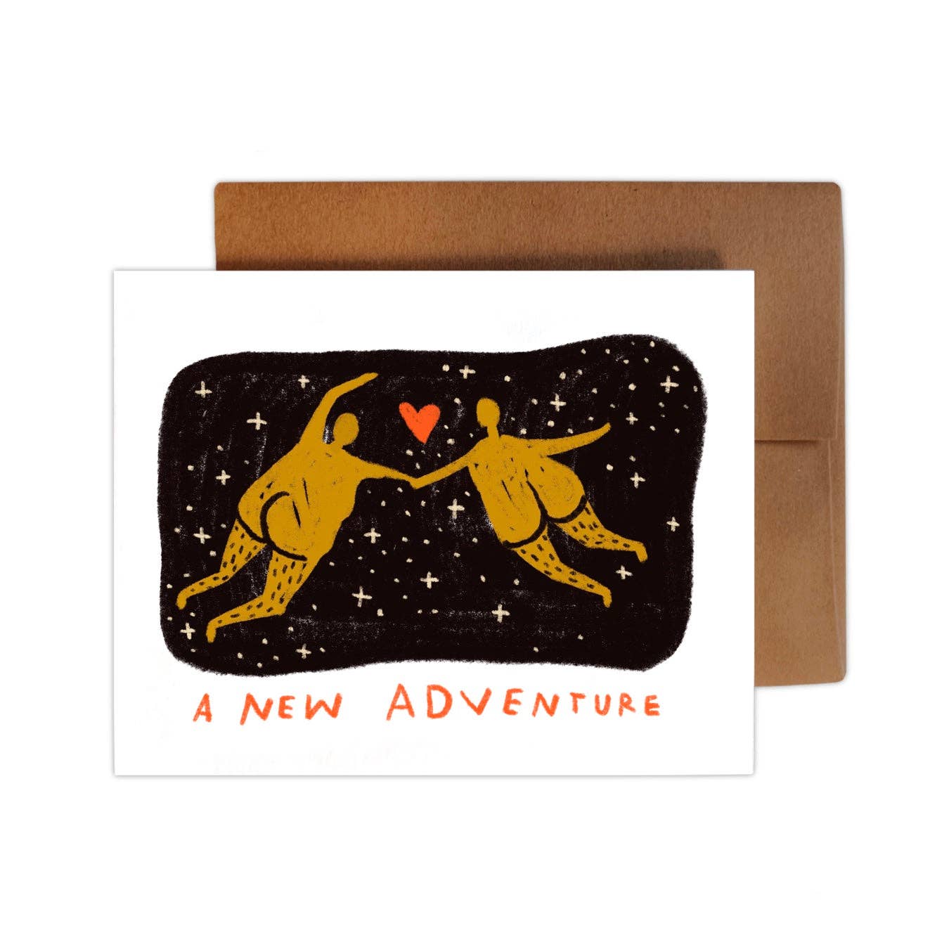 A NEW ADVENTURE Greeting Card