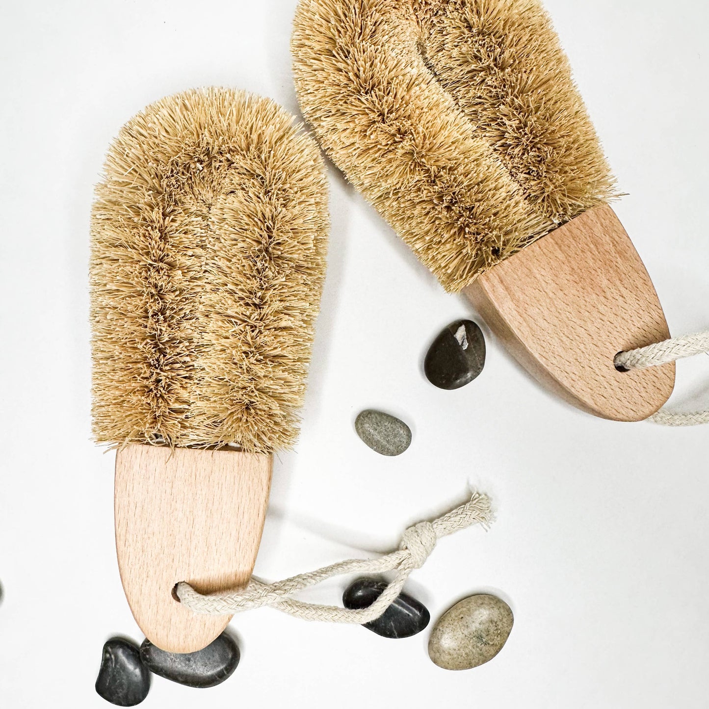 Natural Coconut Bristle Kitchen Brush