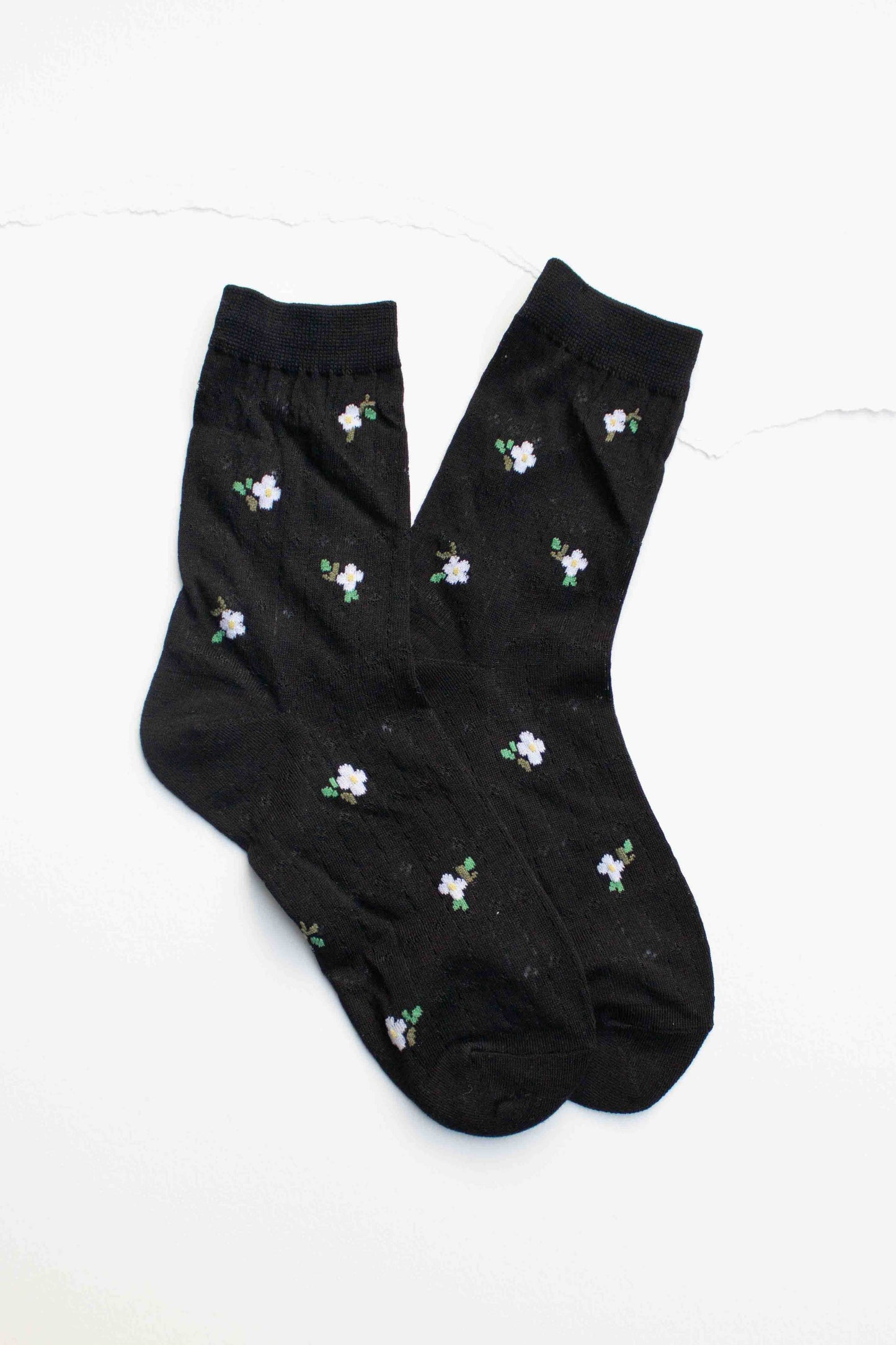 Mini Floral Cotton Socks