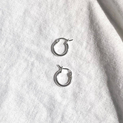 Sterling Silver Everyday Hoop