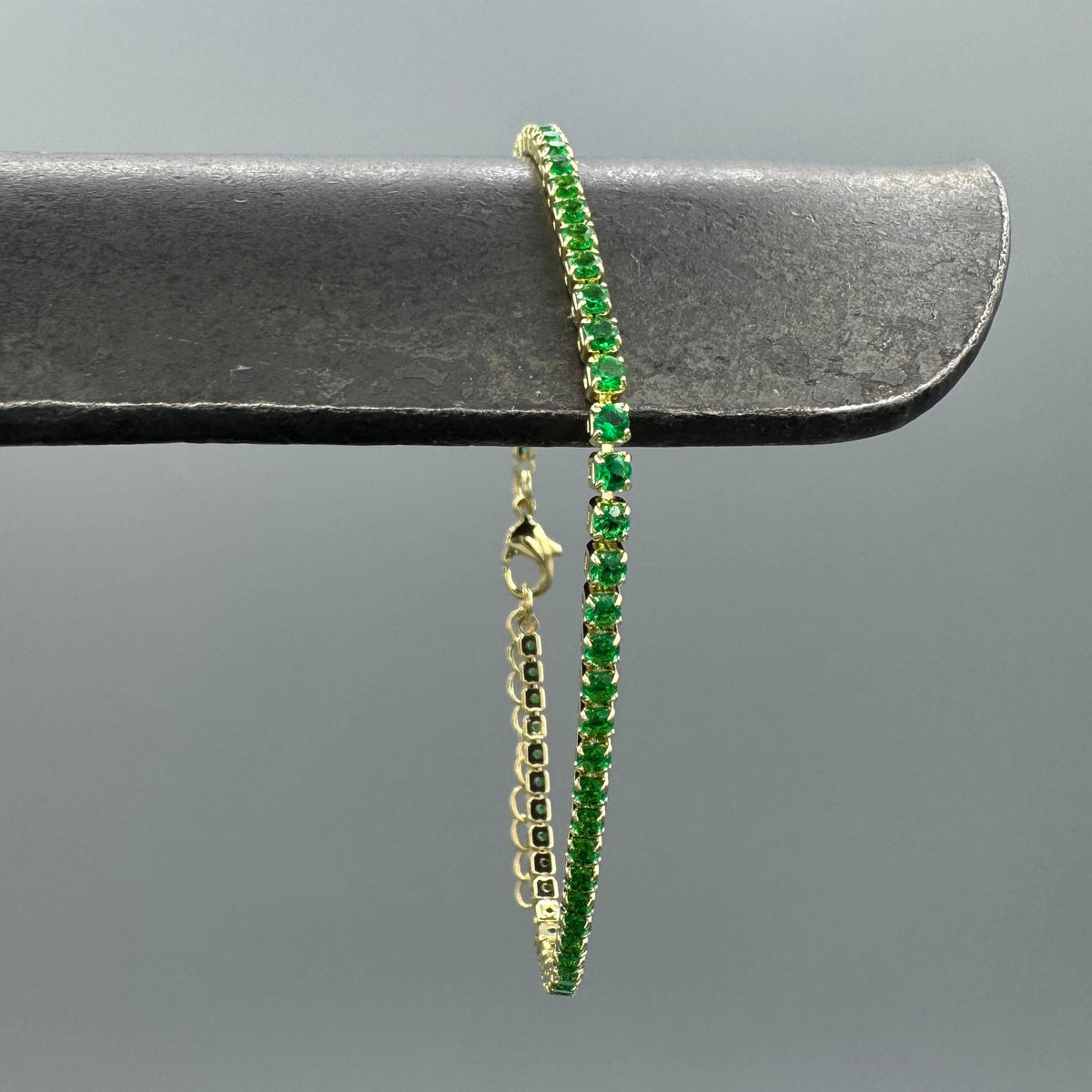 14k Gold Filled Mini CZ Tennis Bracelet