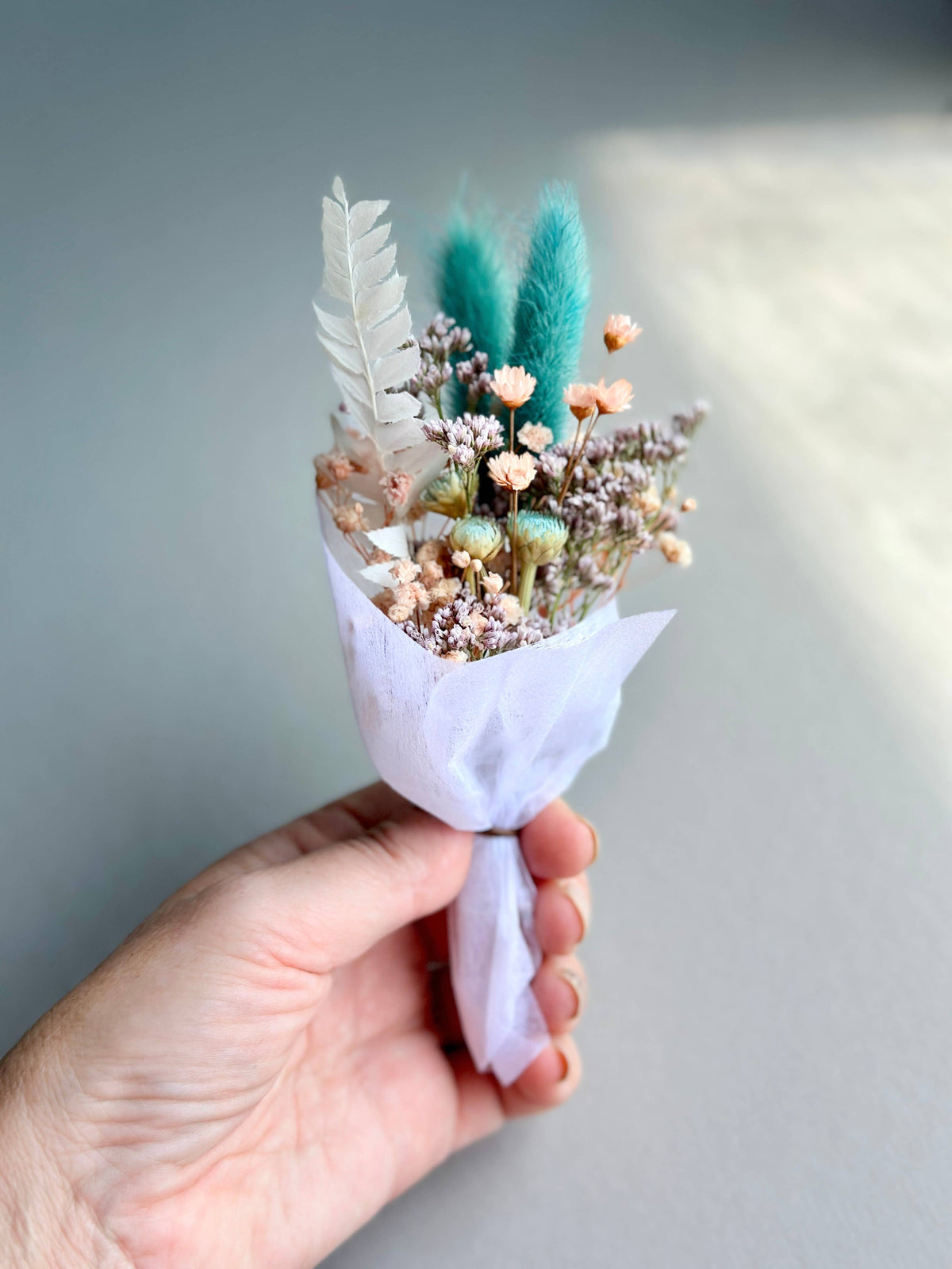 Small Dried Flower Gift Box Bouquet