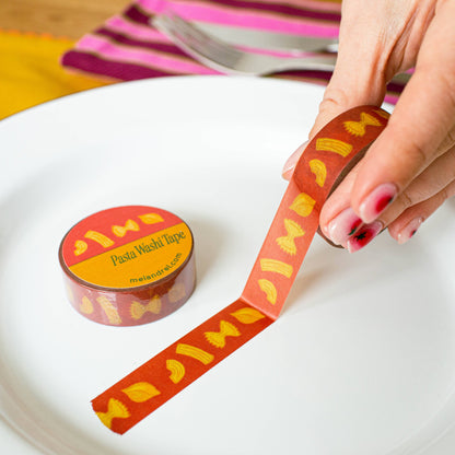 Pasta Shape Washi Tape 