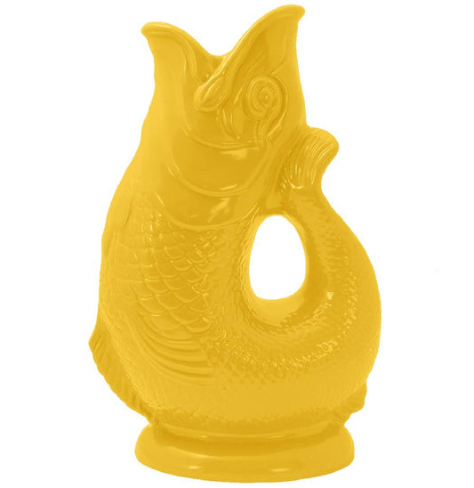 Yellow Gluggle Jug