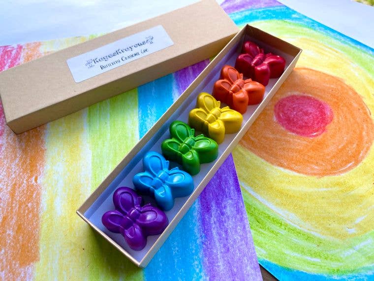 Butterfly Crayon Box Set