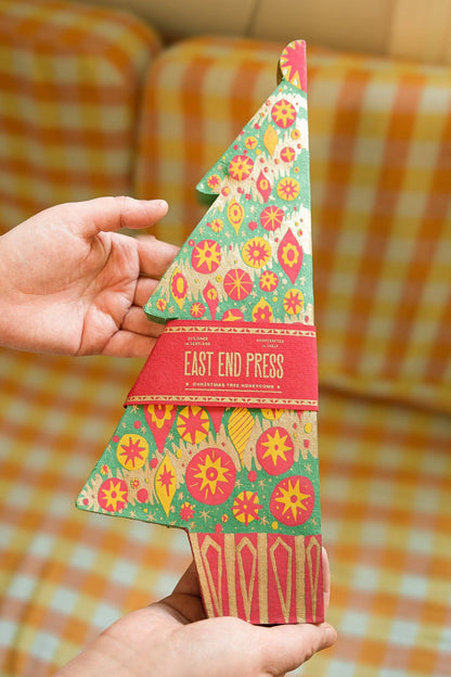 Christmas Tree Honeycomb Paper Decoration