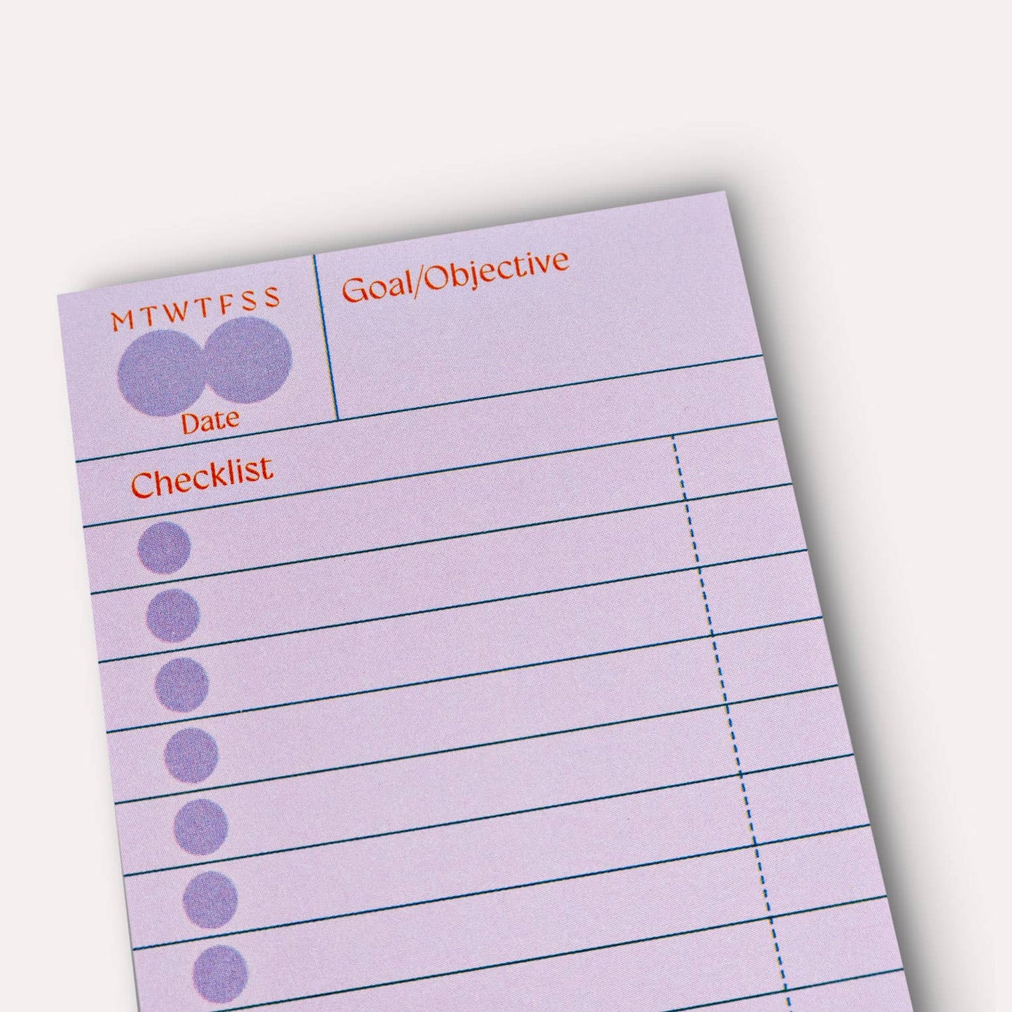 Ginger Habit Checklist Sticky Notes