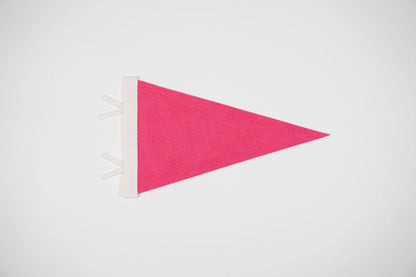 New Jersey Hand Lettered Wool Felt Pennant