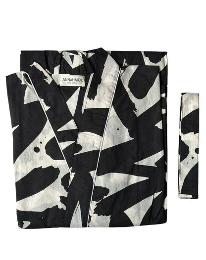 Soft Pure Cotton Kimono Robe