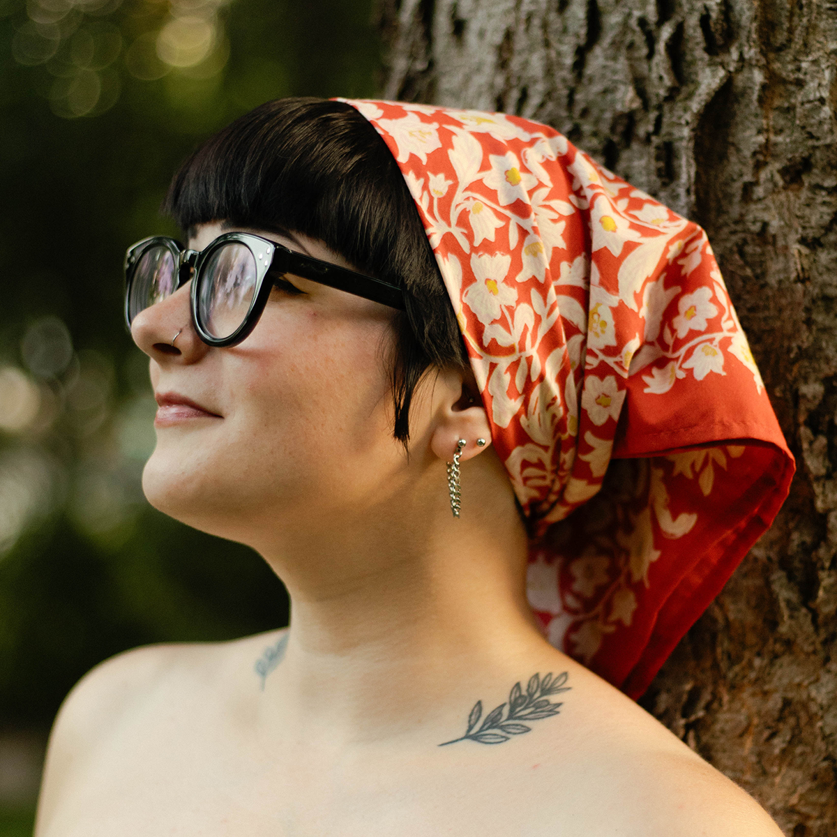 No. 159 Delphine Cotton Bandana