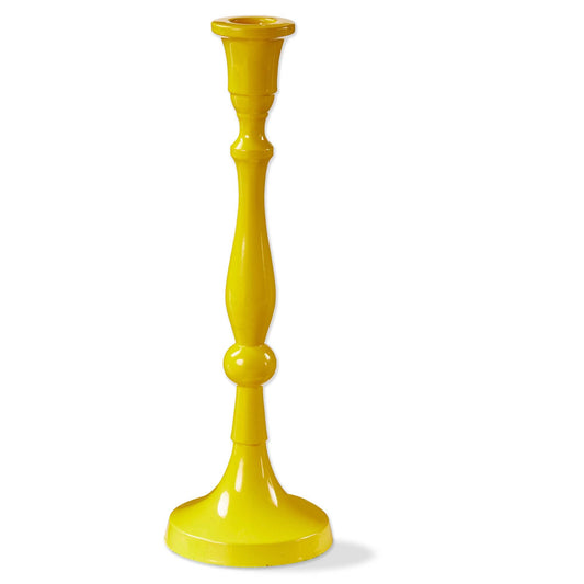 Yellow Zahra Taper Candle Holder