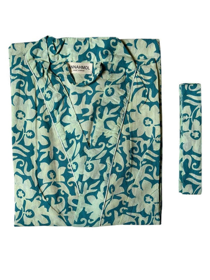 Soft Pure Cotton Kimono Robe