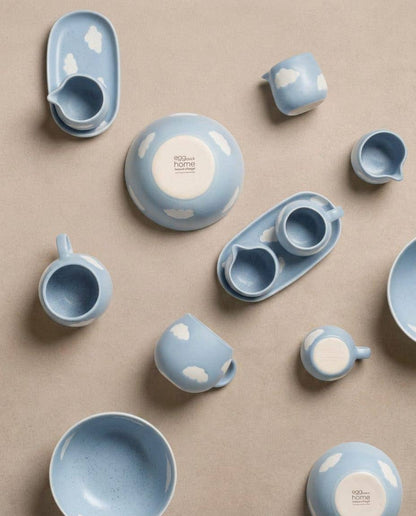 Blue Cloud Stoneware Mini Tray
