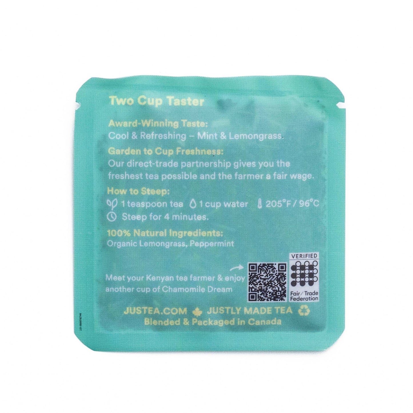 JusTea Loose Leaf Tea Sampler Pack