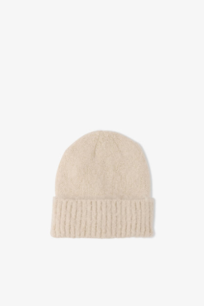 The Reykjavik Beanie Hat - Pebble Beige