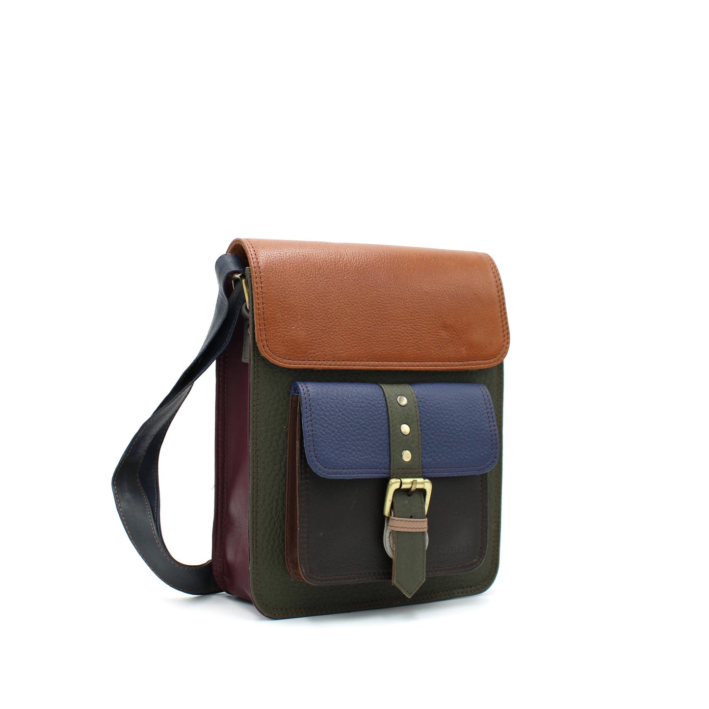 100% Leather Isla Recycled Crossbody Bag
