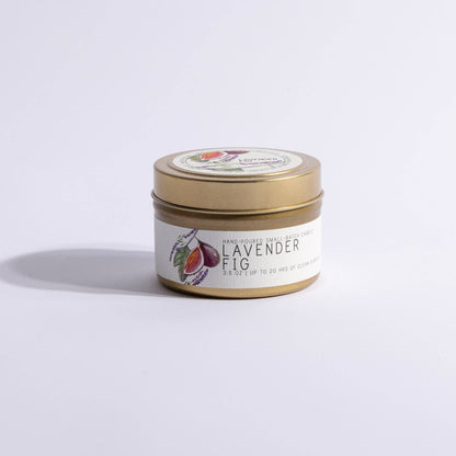 Lavender Fig - Tin - Just Bee Candle