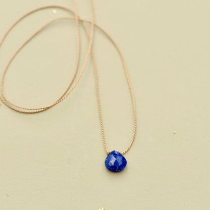 Delicate Teardrop Pendant Necklace