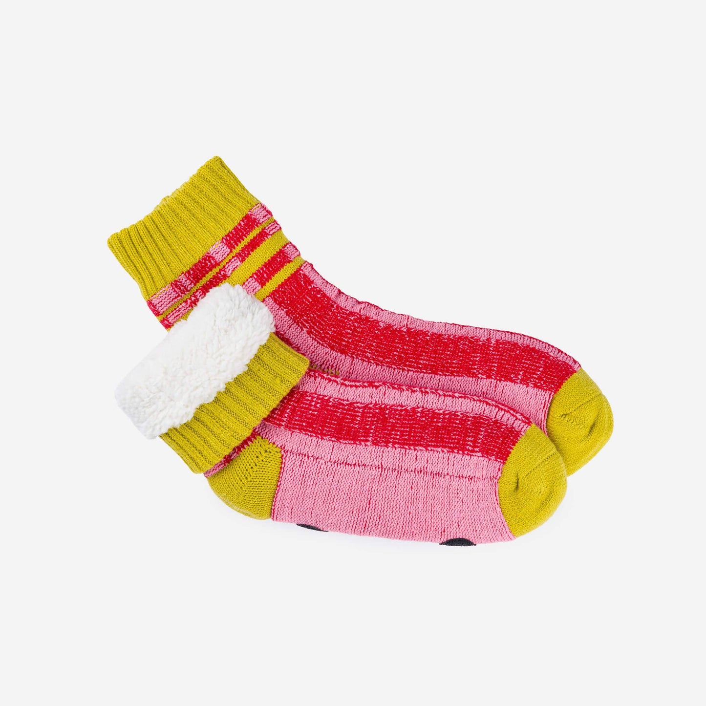 Plaid Stripe House Socks
