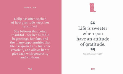 Little Guide to Dolly's Wisdom Quote Book
