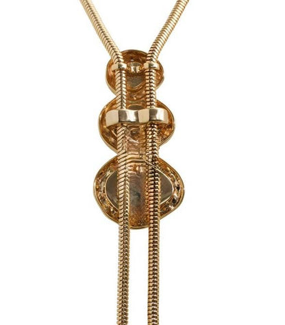 Bolo Pull Through Lariat Necklace, 42 Inch