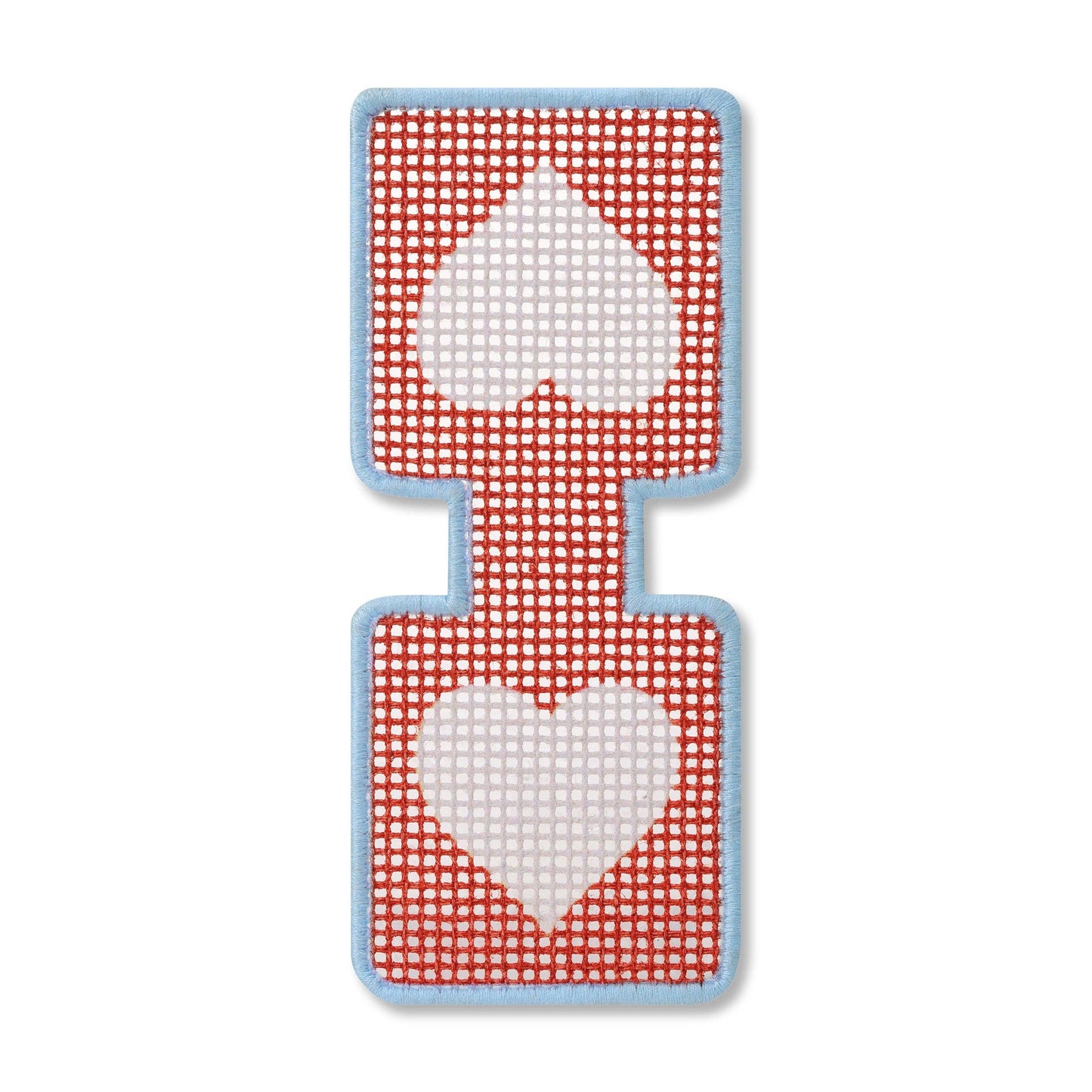 Heart Needlepoint Keychain Kit