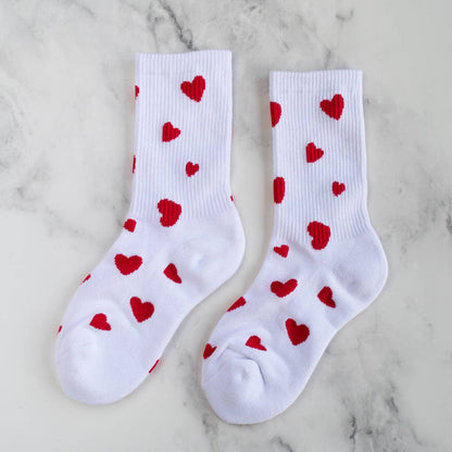 Lovely Heart Shape Casual Socks