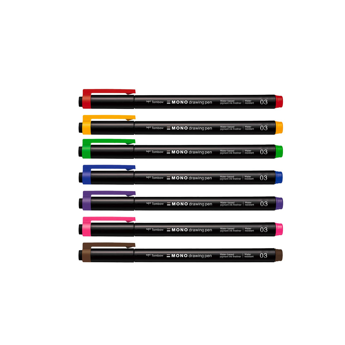 Tombow MONO Colored Drawing Pen Water Based Ink