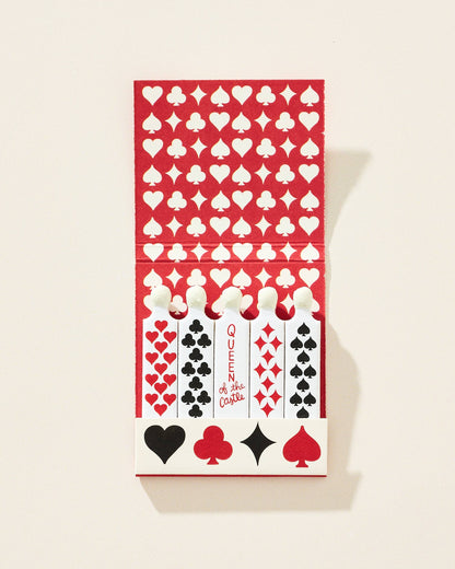 Queen of the Castle Printed Stem Matchbook