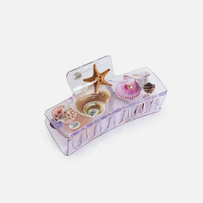 Seashell Box Claw Hair Clip