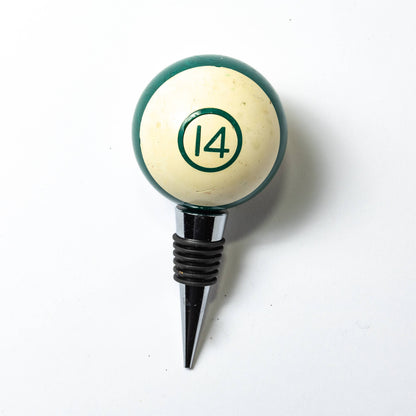 Vintage Billiard Ball Bottle Stopper
