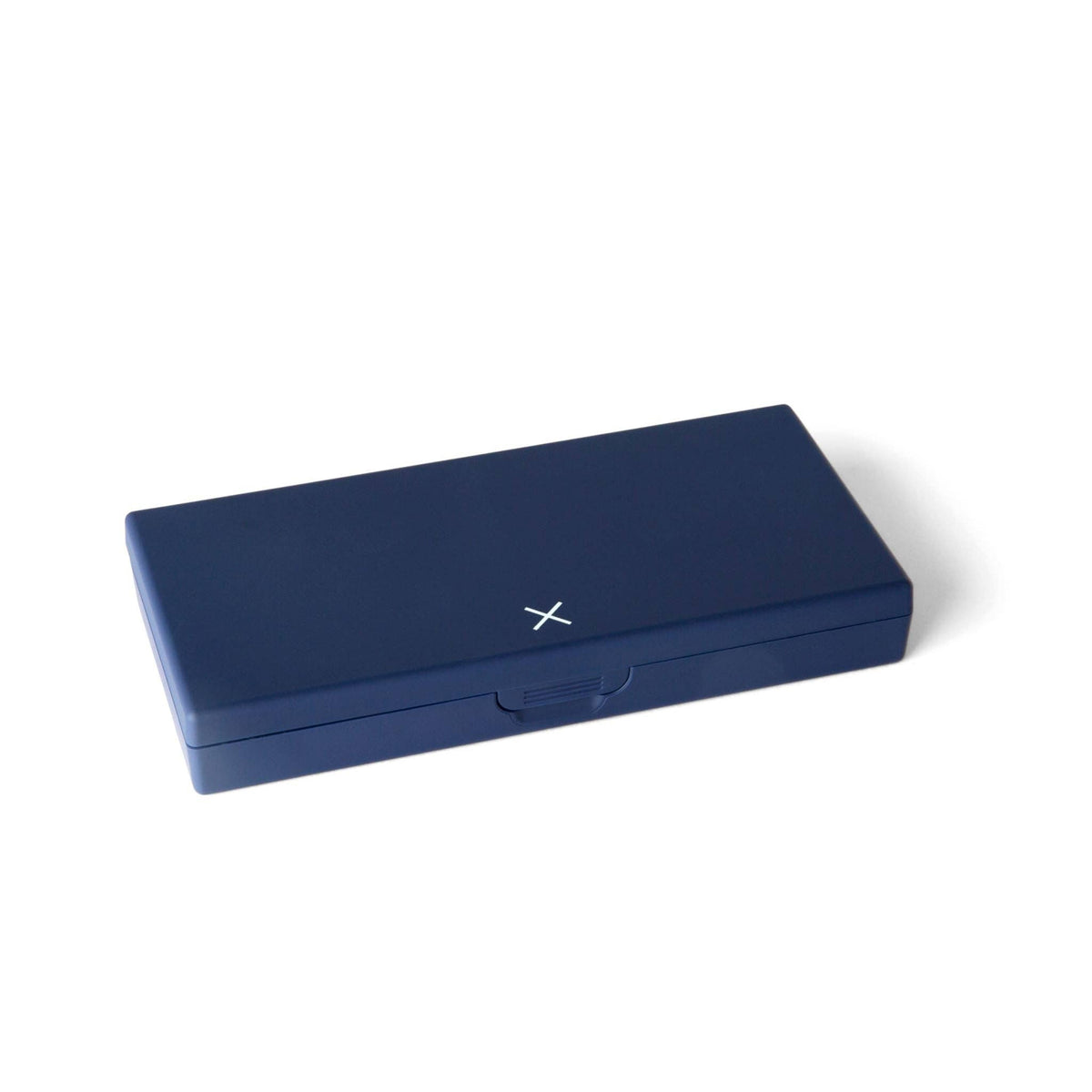 Navy Blue Matte Pill Box, 7-Day