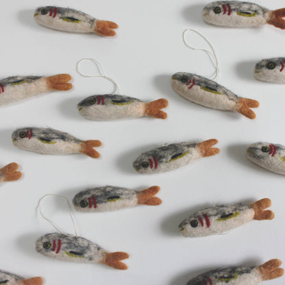 Sardine Ornament Set
