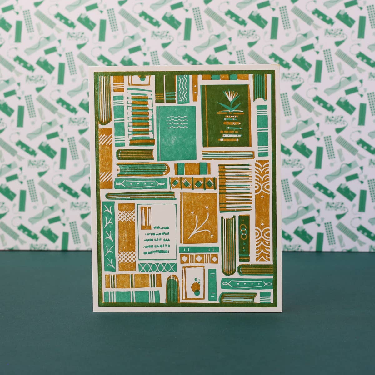 Book Lovers Letterpress Cards Set