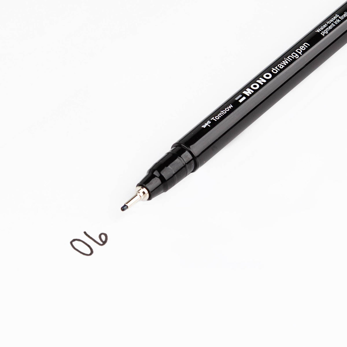 Tombow MONO Black Drawing Pen Six Tip Sizes