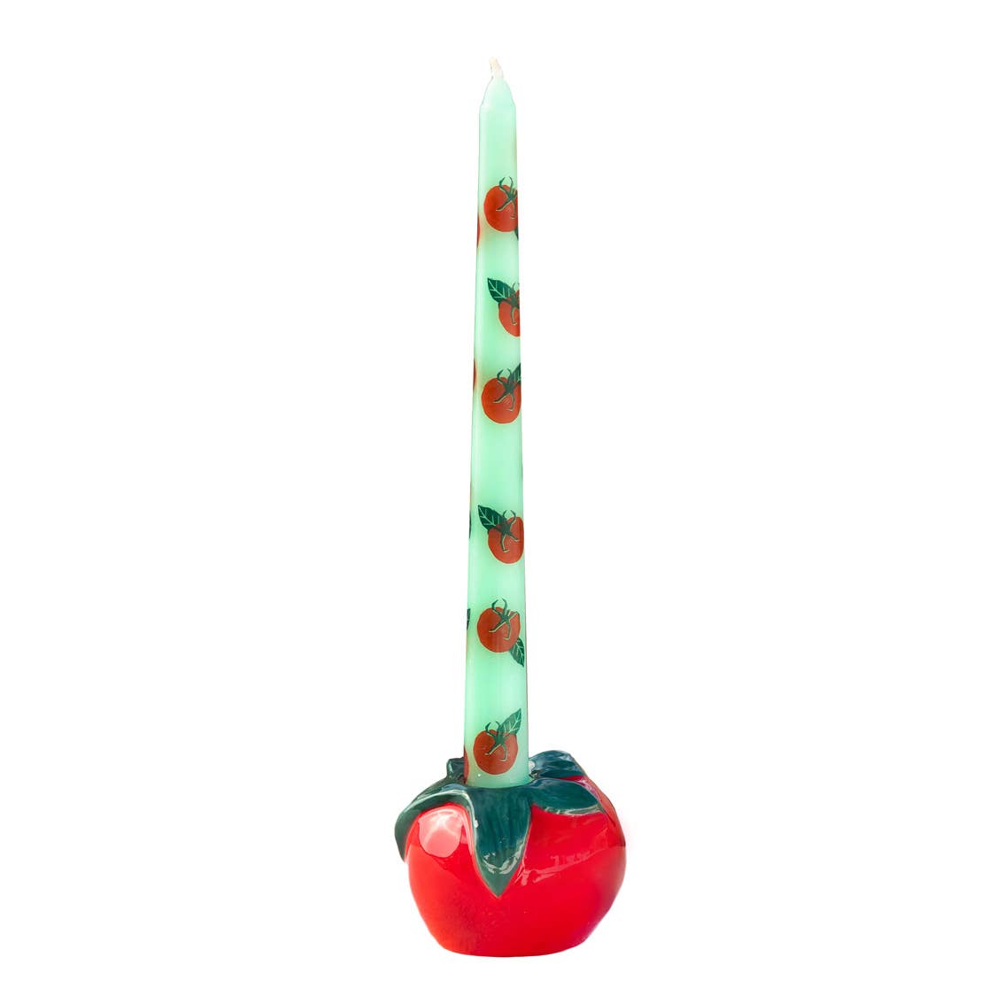 Tomato Taper Candle