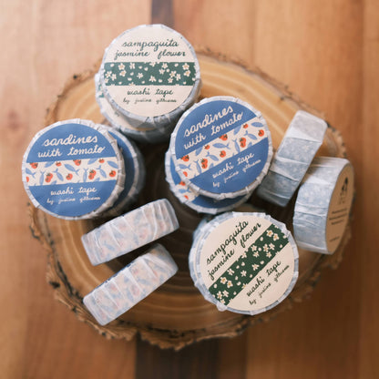 Jasmine Flower Washi Tape