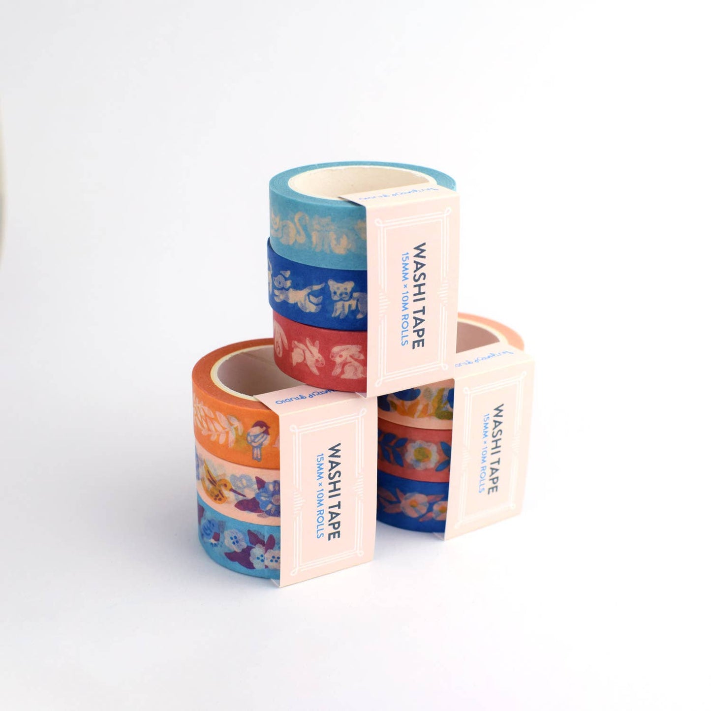 Birds & Blooms Washi Tape Set