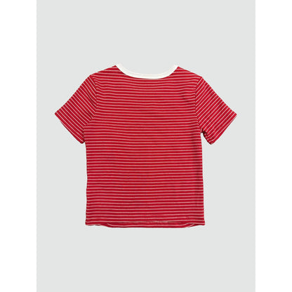 STRIPED COTTON TEE