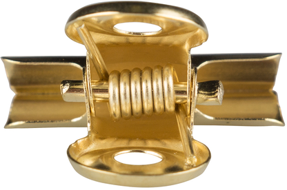 Gold Metal Bulldog Clips, 25 Pack