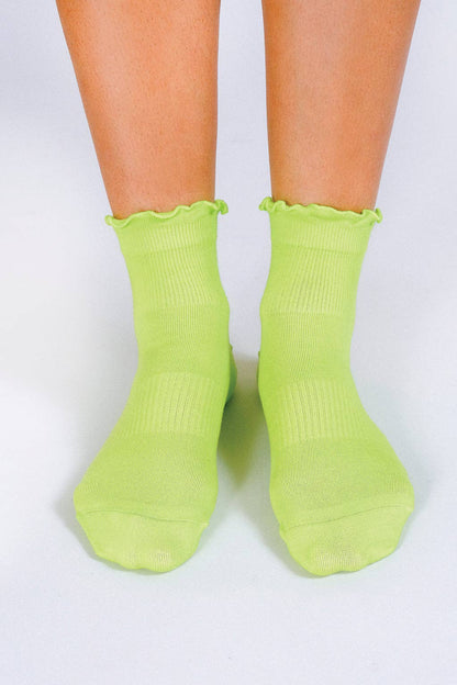 Ruffle Ankle Sock