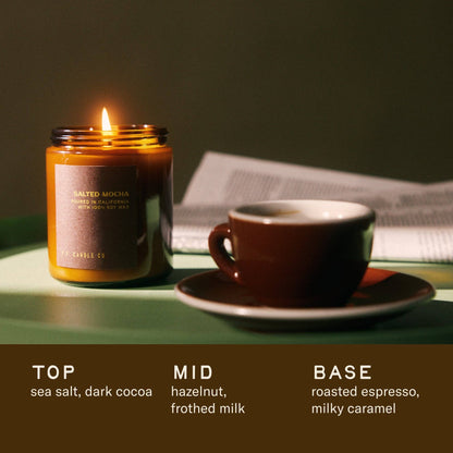 Salted Mocha Soy Wax Candle