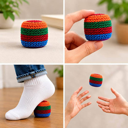 Crochet Hacky Sack Toy Balls