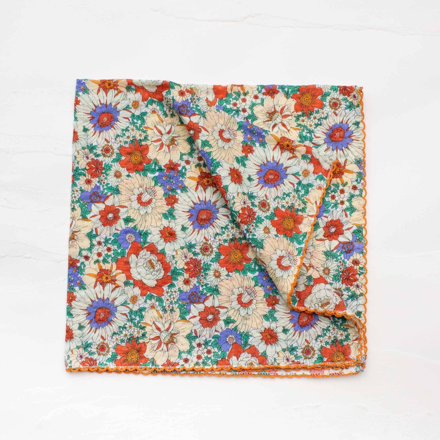 Bridget Floral Cotton Scarf