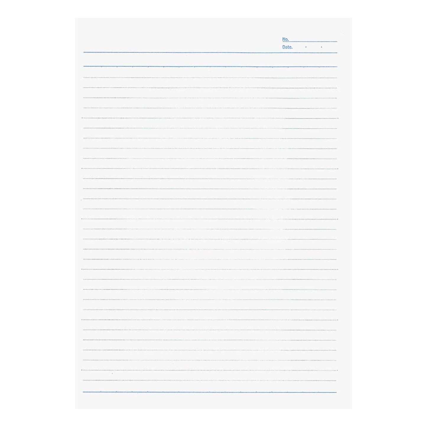 Vintage Inspired Lay-Flat Lined Notebook - 6.9" x 9.8"