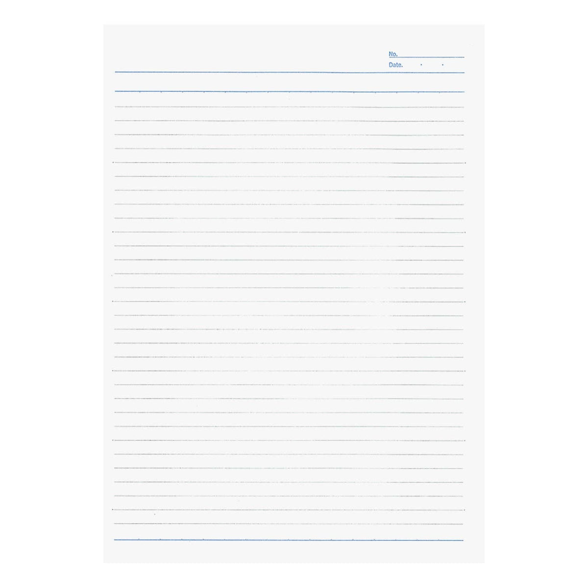 Vintage Inspired Lay-Flat Lined Notebook - 6.9" x 9.8"