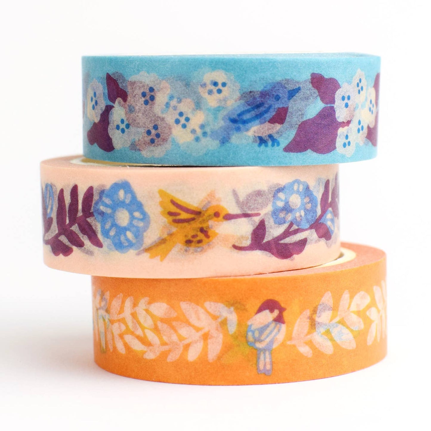 Birds & Blooms Washi Tape Set