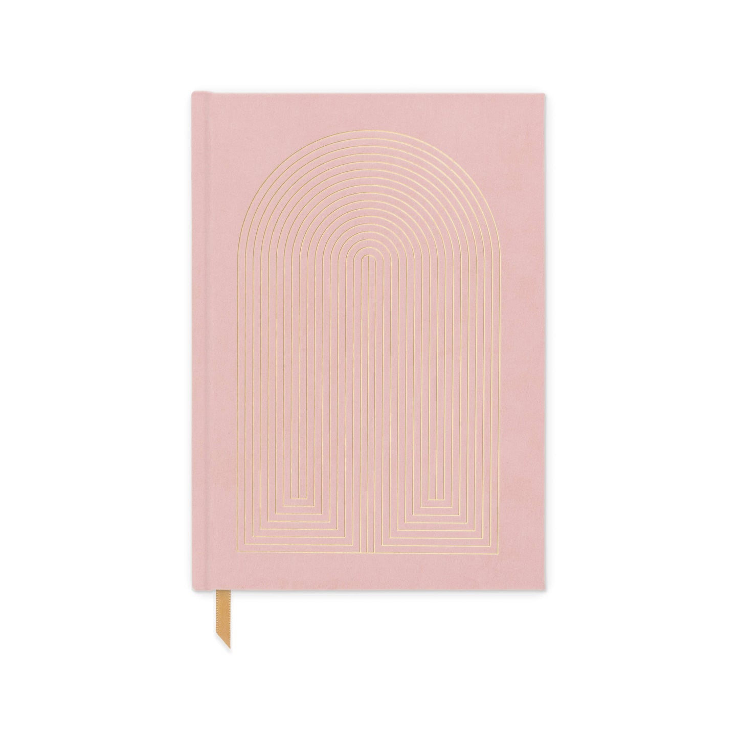 Dusty Pink Radiant Rainbow Notebook