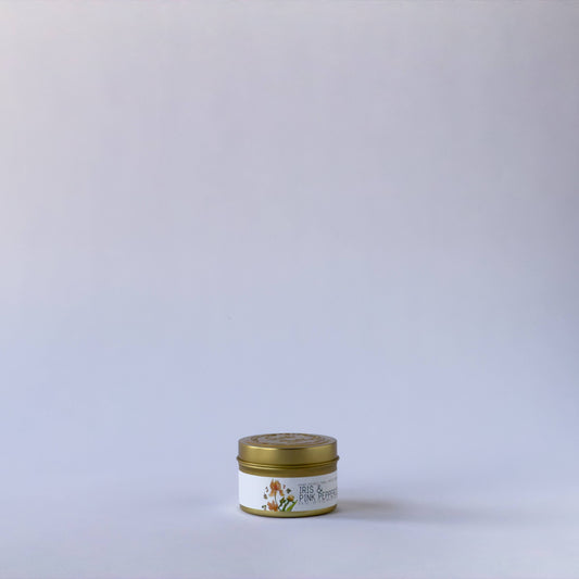 Iris & Pink Peppercorn - Tin - Just Bee Candle