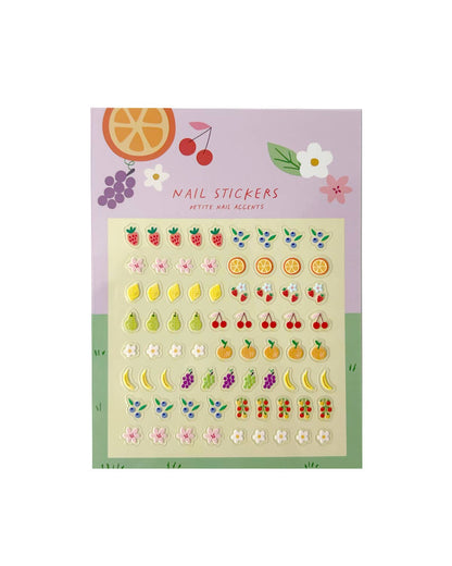 Fruits Petite Nail Stickers Sheet